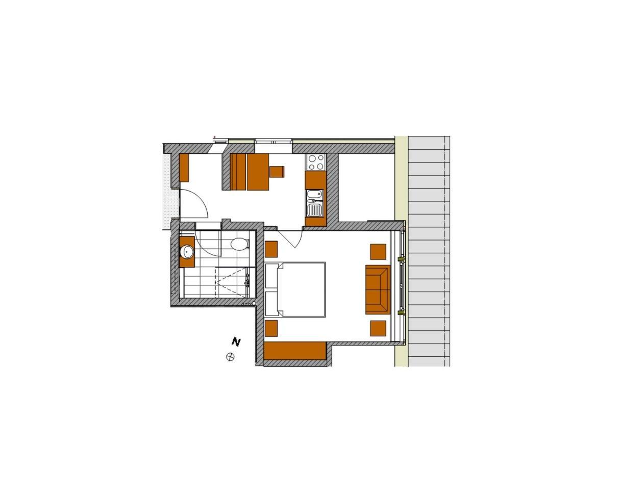 Gaestehaus Alpina Riezlern Oda fotoğraf